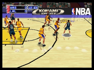 NBA in the Zone 2 (Japan) In game screenshot